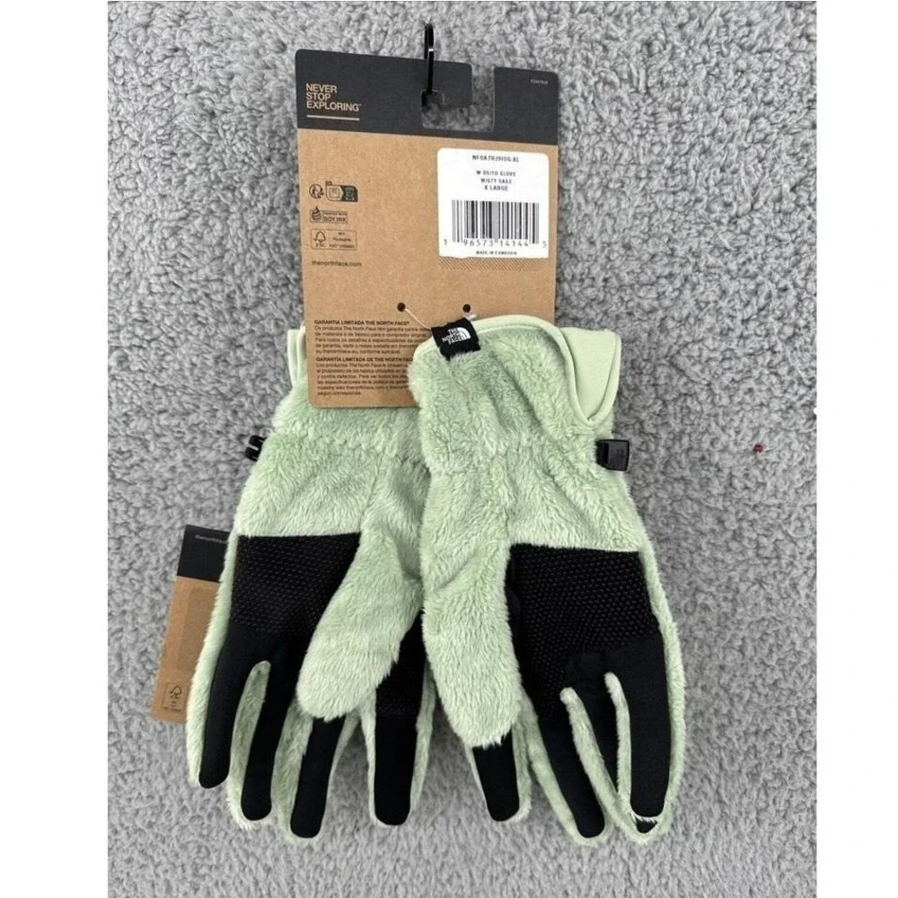 The North Face Women Osito Etip Glove Misty Sage NF0A7RJ9I0G-XL‎ Womens Sz XL